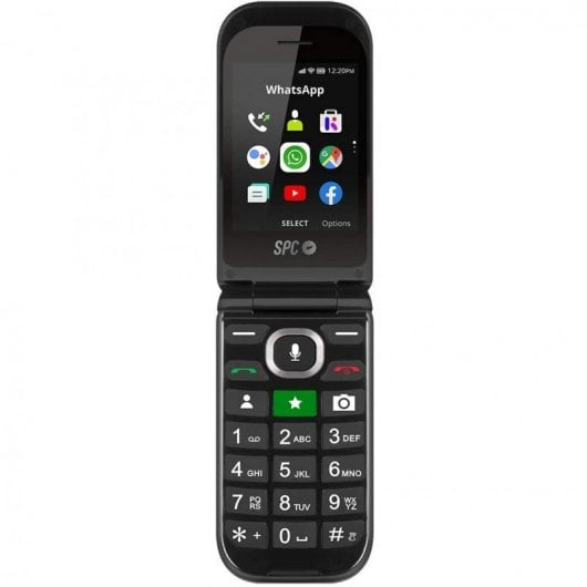 SPC Jasper Telemóvel Sénior Cinzento/Preto