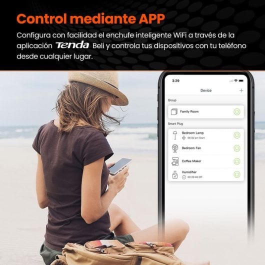 Tenda Beli SP3 Enchufe Inteligente Wi-Fi