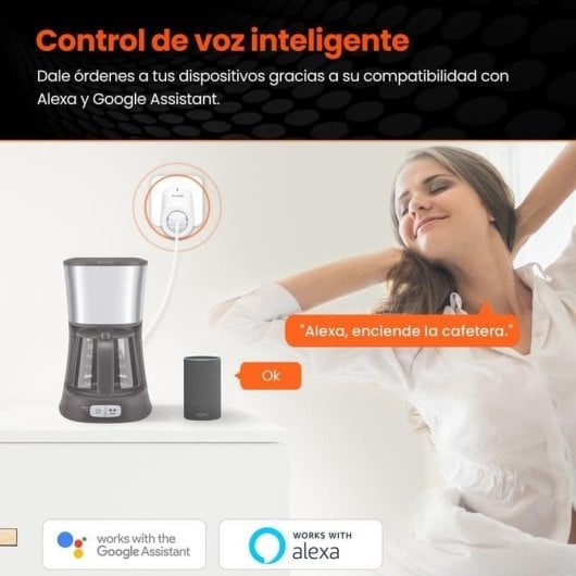 Tomada Inteligente Tenda Beli SP3 Wi-Fi Controle por voz e Economia de energia