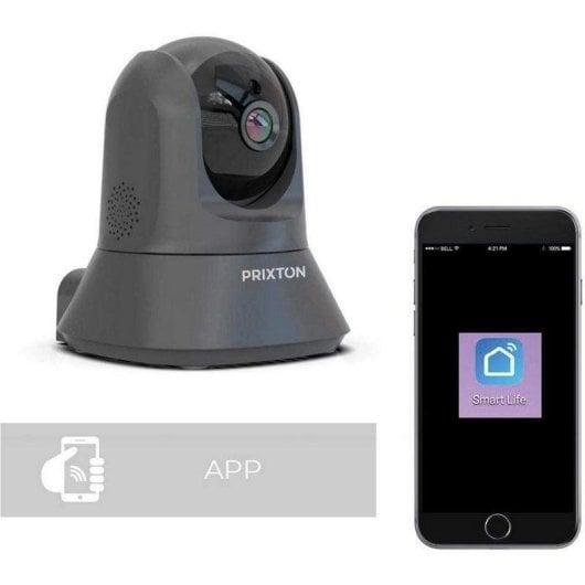 Prixton 1080P Cámara de Vigilancia Visión Nocturna WiFi