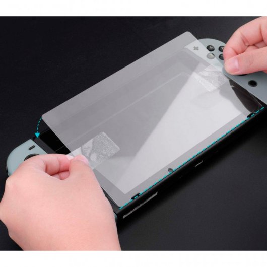 Nuwa Protector de Pantalla Cristal Templado Ultra Resistente 9H para Nintendo Switch Lite