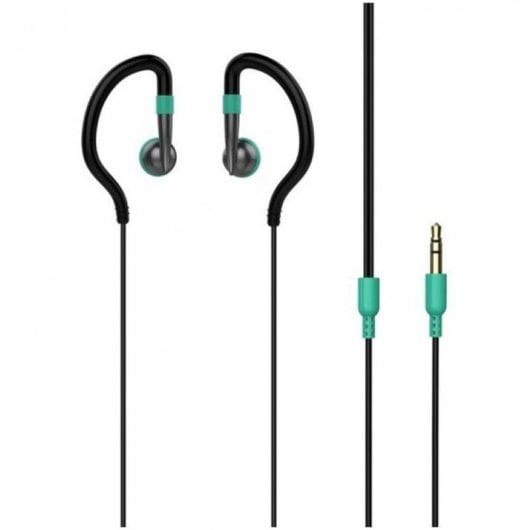 Vivanco Sporty Auriculares Deportivos Verdes