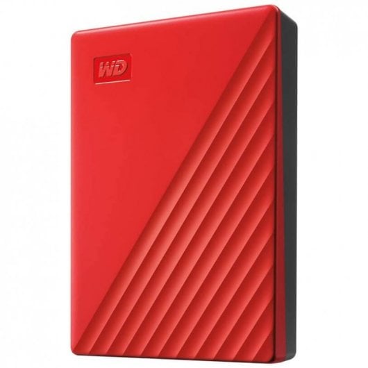 WD My Passport 4TB 2,5" USB 3.1 Rosso