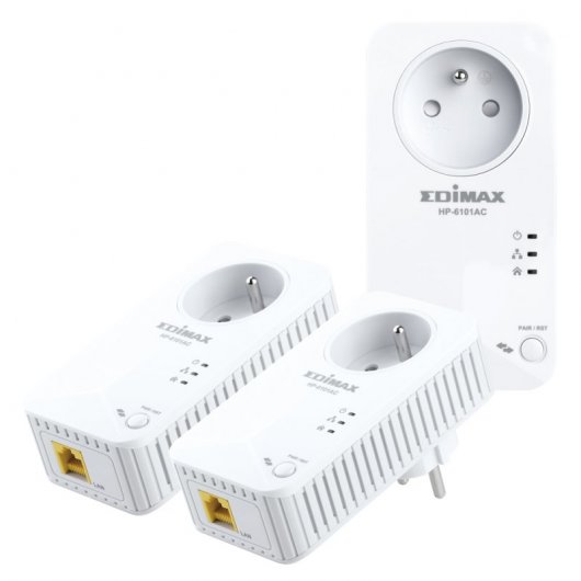 Edimax HP-6101ACP Kit PLC Powerline 600Mbps