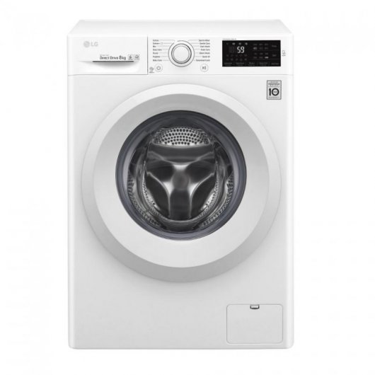 LG F4J5TN3W Lavadora de Carga Frontal 8Kg A+++ Blanco