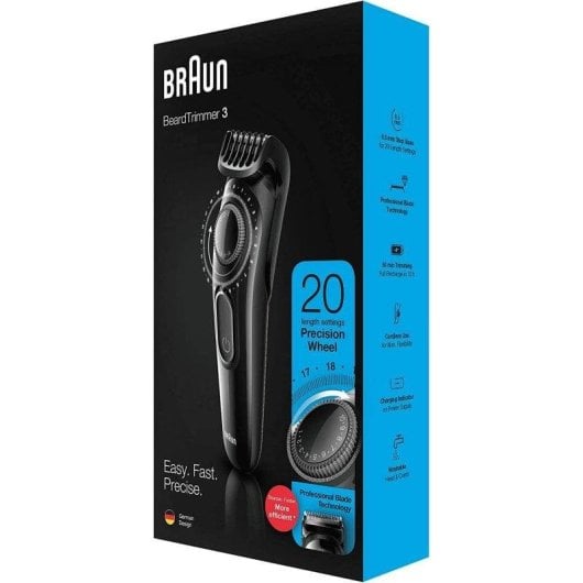 Braun BT3222 Recortadora de Barba con Dial de Precisión + Peine
