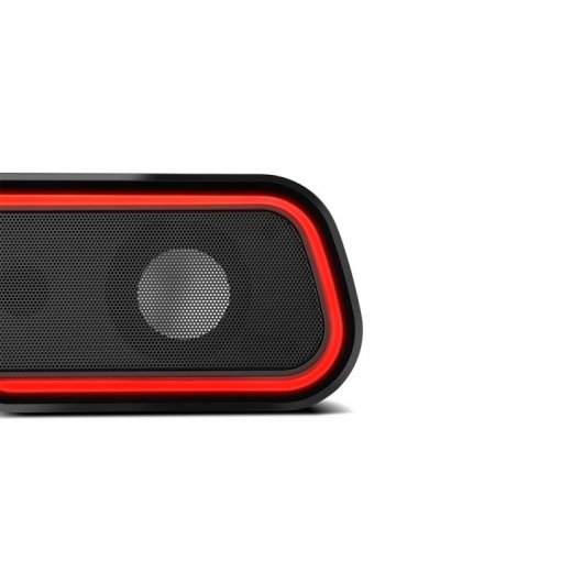 Ozone Solo Barra de Som 2.0 Bluetooth RGB RMS 6W