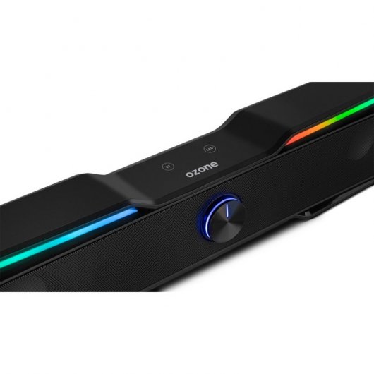 Ozone Solo Barra de Som 2.0 Bluetooth RGB RMS 6W