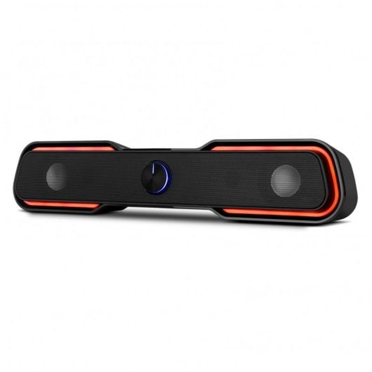 Ozone Solo Barra de Som 2.0 Bluetooth RGB RMS 6W