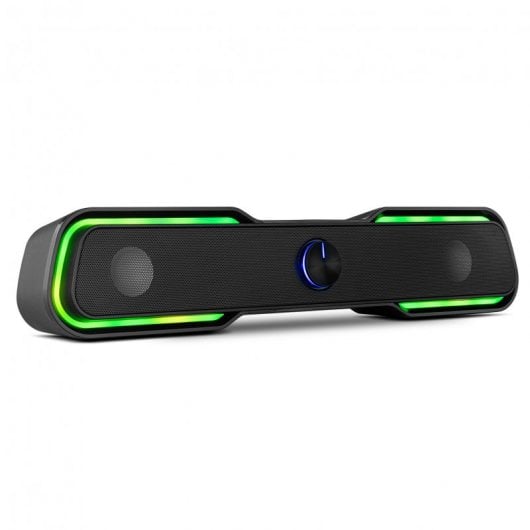 Ozone Solo Barra de Som 2.0 Bluetooth RGB RMS 6W