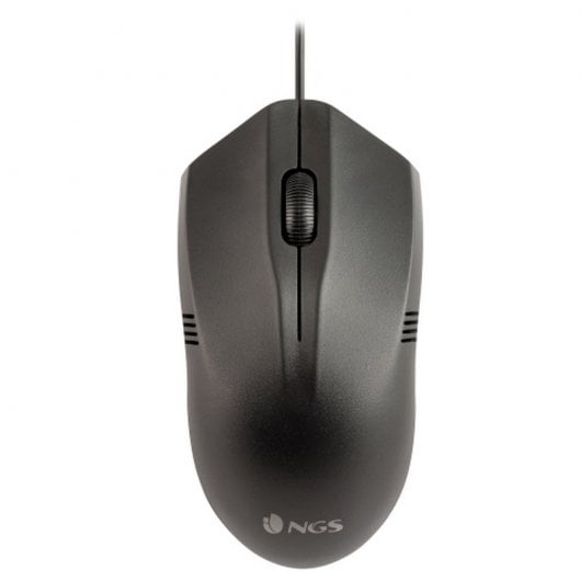 NGS Easy Betta Ratón Óptico USB 1000 DPI Negro