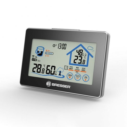 Bresser Estación Meteorológica Negra