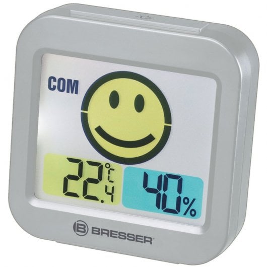 Bresser Temeo Smile Estación Meteorológica Interior Gris