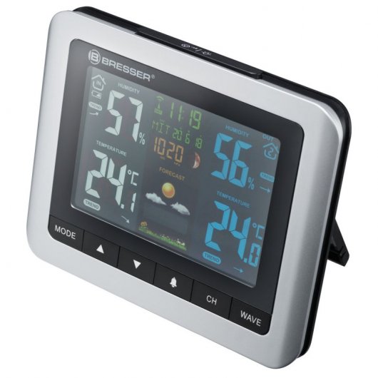 Bresser MeteoTemp WTM Estación Meteorológica + Sensor Exterior