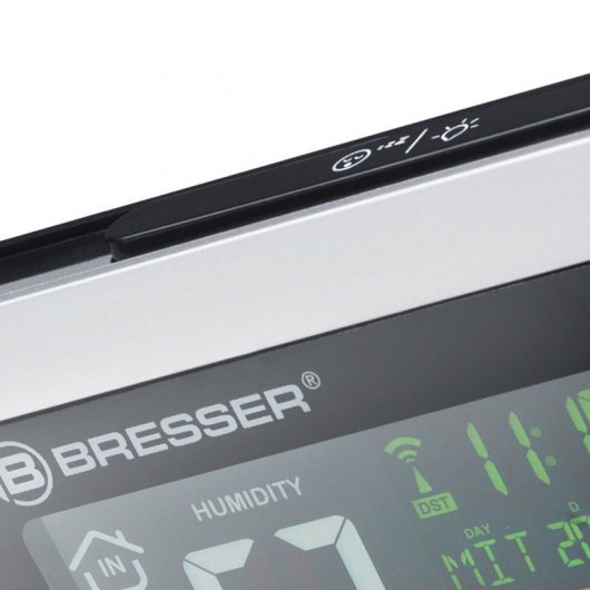 Bresser Optics 7007510 stazione meteorologica digitale Argento LCD Batteria