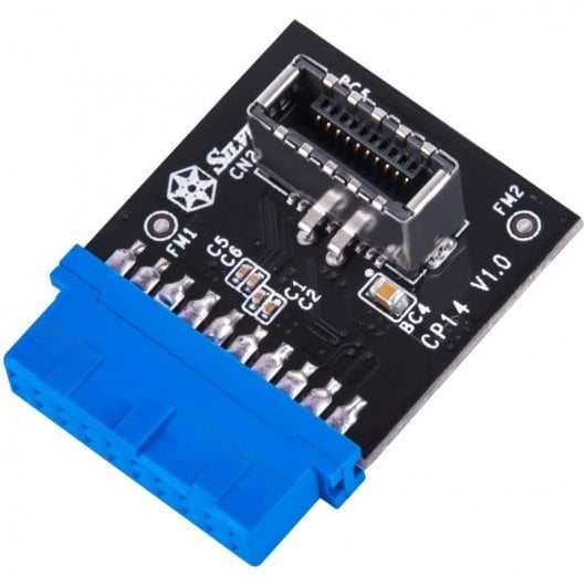 Silverstone CP14 Adaptador USB 3.0 Interno (19 pines) a USB 3.1/3.2 Tipo-C 20 pines (Key A)