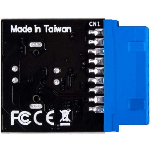 Silverstone CP14 Adaptador USB 3.0 Interno (19 pines) a USB 3.1/3.2 Tipo-C 20 pines (Key A)