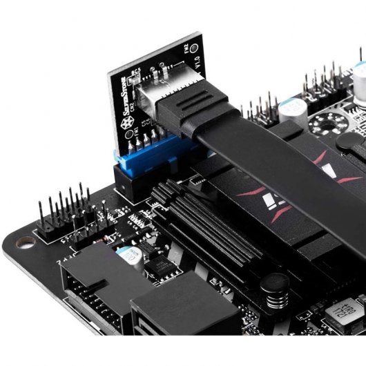 Silverstone CP14 Adaptador USB 3.0 Interno (19 pines) a USB 3.1/3.2 Tipo-C 20 pines (Key A)