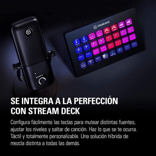 Elgato Wave:3 Micrófono Condensador USB y Solución de Mezcla Digital
