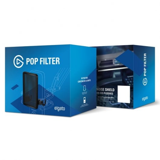 Elgato Wave Pop Filter Filtro Contra Ruido de Plosivas para Micrófonos Wave:1/Wave:3