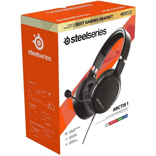 Steelseries Arctis 1 Auriculares Gaming Multiplataforma Negros