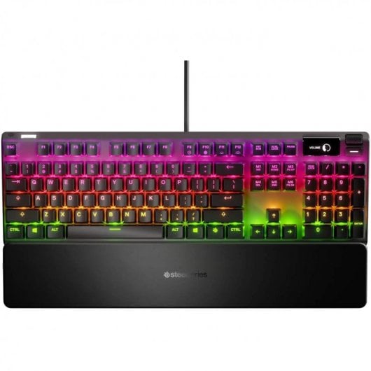 Tastiera meccanica Steelseries Apex 7 RGB USA Switch Marrone