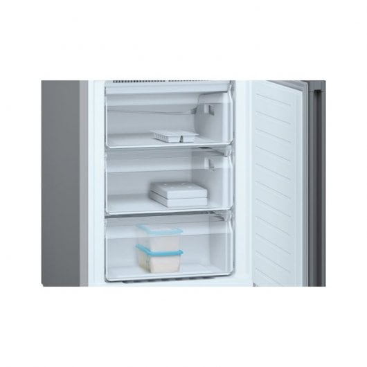 Balay 3KFE768GI Frigorífico Combi E Cristal Gris Antracita