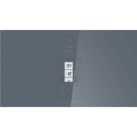 Balay 3KFE768GI Frigorífico Combi E Cristal Gris Antracita