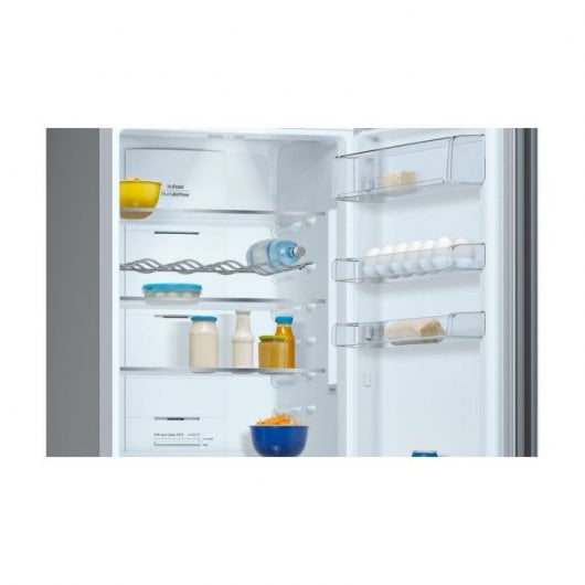 Balay 3KFE768GI Frigorífico Combi E Cristal Gris Antracita