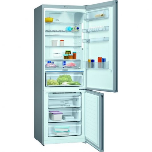 Balay 3KFE778BI Frigorífico Combi E Cristal Negro