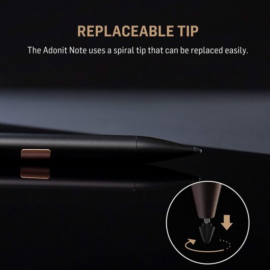 Adonit Stylus Note Puntero Negro