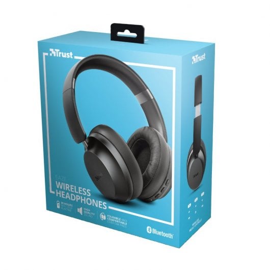 Trust Eaze Auriculares Bluetooth Negros