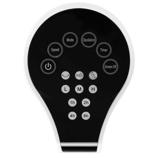 Coluna de Ar Orbegozo TWM 1000 50W 3 Velocidades Temporizador Silenciosa Comando