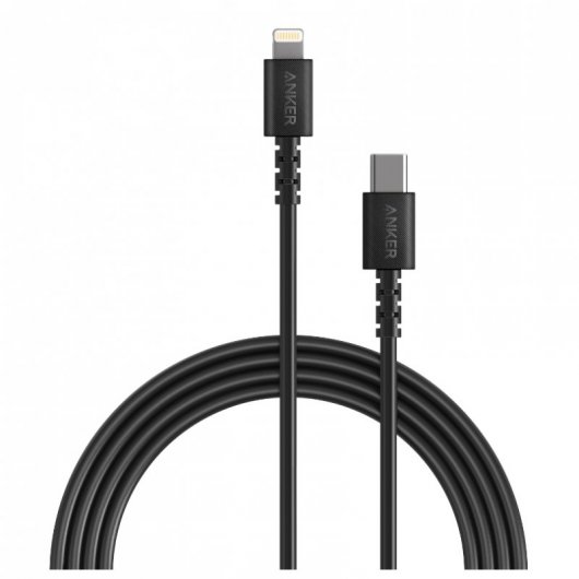 Anker A8612G11 Cable Lightning 0.9m Negro