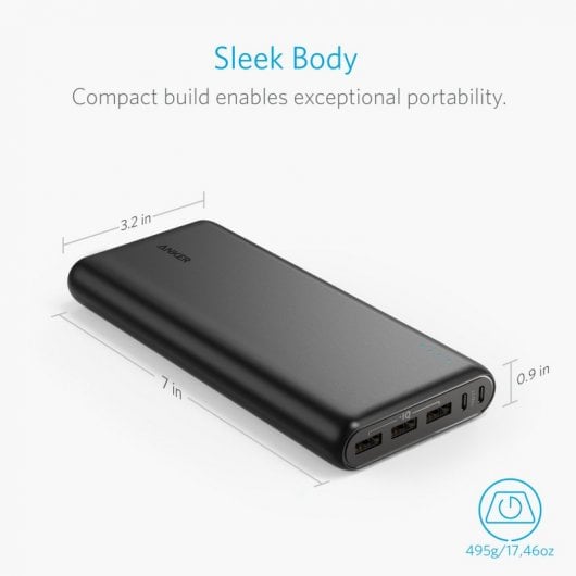 Anker PowerCore 26800 Powerbank Negra