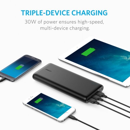Anker PowerCore 26800 Powerbank Negra