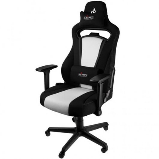 Chaise de jeu Nitro Concepts E250 noir/blanc