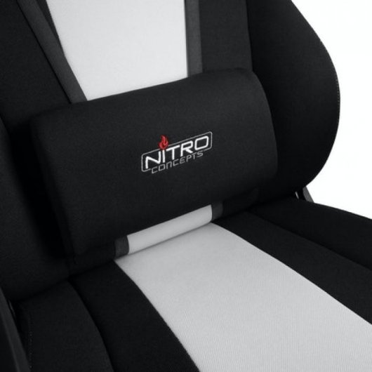 Chaise de jeu Nitro Concepts E250 noir/blanc