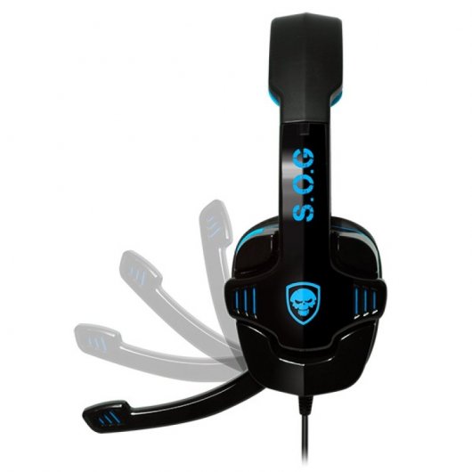 Spirit of Gamer XPERT-H2 Auriculares Gaming Negro/Azul