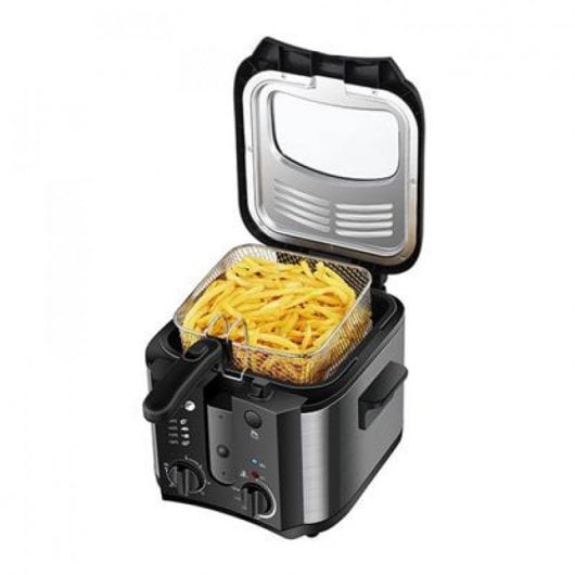 Fagor Elektra Friteuse Compacte 2,5L 1600W Noir