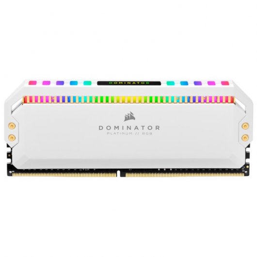 Corsair Dominator Platinum RGB DDR4 3200 PC4-25600 16 Go 2x8 Go CL16 Blanc