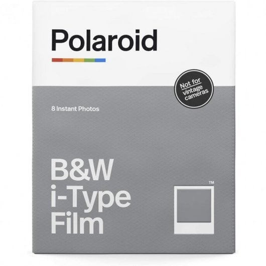 Pellicola istantanea Polaroid i-Type in bianco e nero per fotocamere Polaroid