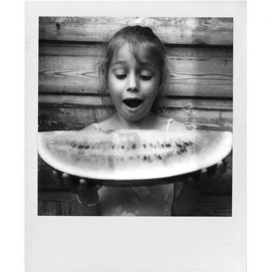 Polaroid 600 Film B&W Película Instantânea para Câmaras Polaroid