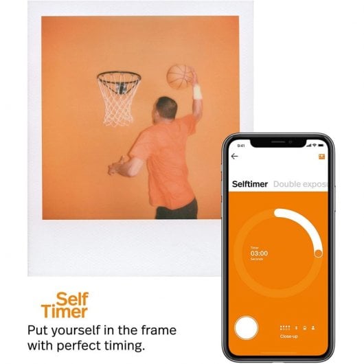 Polaroid OneStep+ Cámara Instantánea con Bluetooth Negra