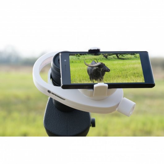 Bresser Adaptador de Smartphone para Telescopios y Microscopios