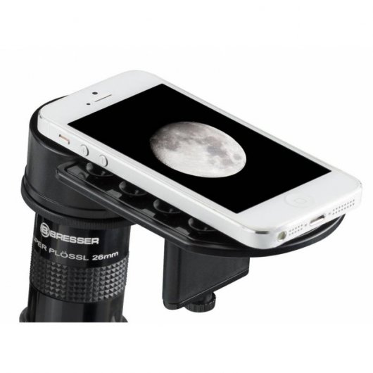 Supporto per smartphone Bresser Deluxe per telescopi