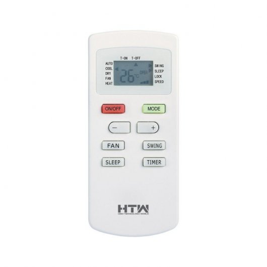 HTW HTWS035IX80-IN Aire Acondicionado Split con Bomba de Calor 2752 Frigorías