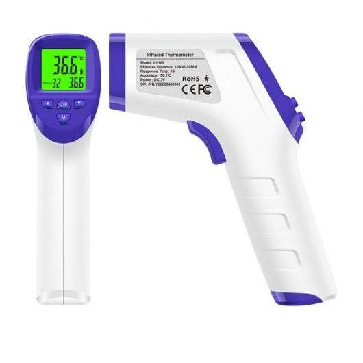 LY168T Termómetro Infrarrojo Alta Precisión sin Contacto