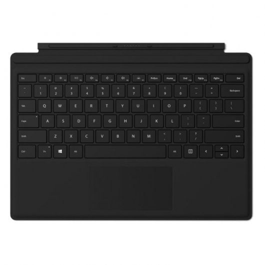 Microsoft Surface Pro Teclado Black Finger Print con Sensor de Huellas Dactilares