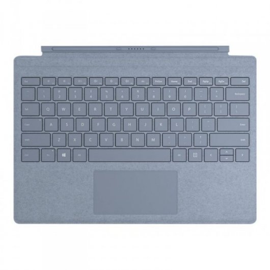 Microsoft Type Cover Signature Azul Hielo Funda con Teclado para Surface Pro